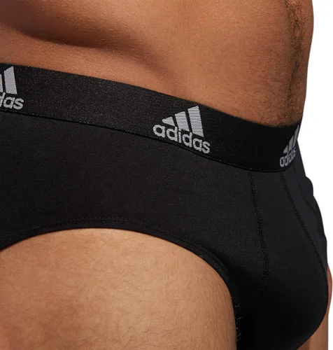 Vista 3 de adidas Ropa interior de algodón elástico para hombre paquete de 3