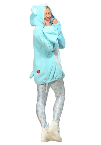 Vista 2 de Disfraz Deluxe de Oso Dormilón para Mujer Talla Plus Care Bears Multicolor
