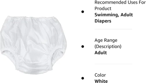 Vista 8 de Washable Leak Resistant Adult Pull-On-Cover Pants, Advanced DuraliteDuracool-Cool-Lightweight-Durable