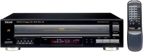 Vista 2 de TEAC PD-D2610 Cambiador de carrusel de 5 CD con reproducción de CD MP3
