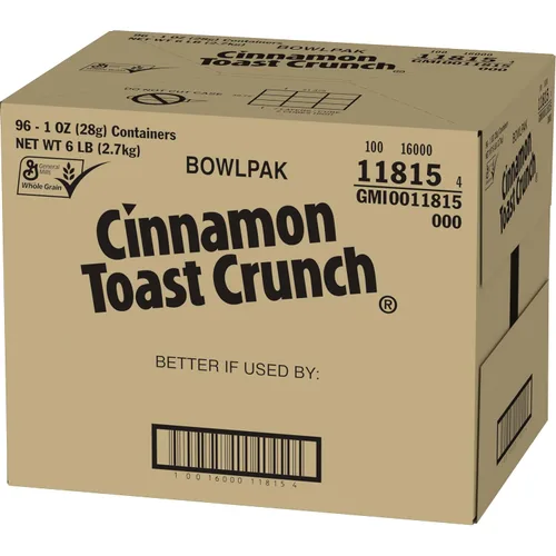Vista 17 de Cinnamon Toast Crunch Cuenco individual de cereales, 1 oz (paquete de 96)