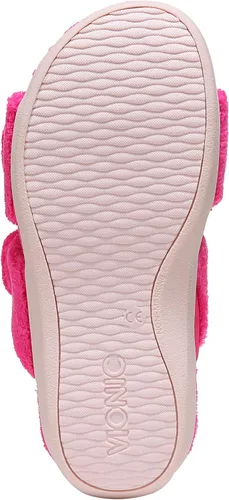 Vista 5 de Vionic Pantuflas Indulge Dessie para Mujer - Cómodas pantuflas de spa que incluyen una ortesis oculta integrada que ayuda a corregir la pronación