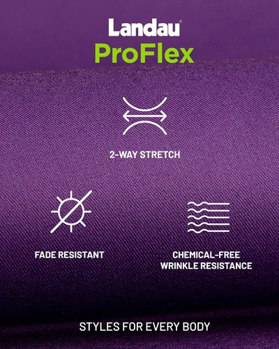 Vista 5 de Landau Proflex 2043 - Pantalones médicos elásticos con 4 bolsillos para mujer