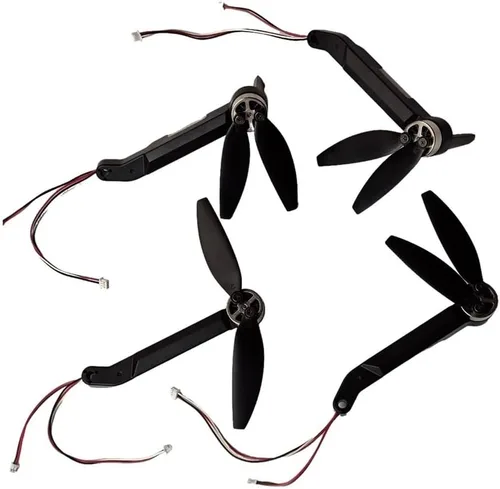 Vista 3 de Ajuste para E88MAX/E88 MAX Drone sin escobillas plegable RC Quadcopter delantero/trasero A/B sin escobillas Brazo motor con cuchilla (delantero B)
