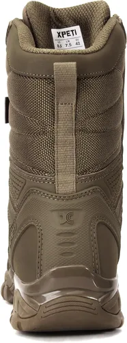 Vista 5 de XPETI Botas tácticas impermeables X-FORCE 8" para hombre Coyote