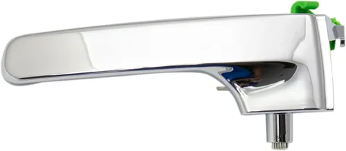 Vista 119 de TRQ Manija de puerta interior delantera izquierda cromada y negra para el lado del conductor compatible con Ford F-150 2012-2014