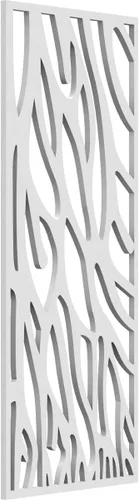 Vista 117 de 9 3/8"W x 24 3/8"H x 1/4"T Bristol Decorativos Paneles de Pared de Madera Calado, Cereza