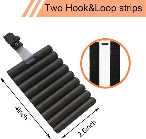 Vista 2 de Aventik Conjunto combinado de parches que incluye un parche universal y un mini parche, excelentes accesorios de pesca
