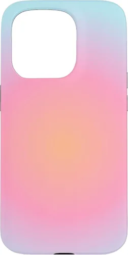 Vista 14 de Gradient Cute Aura Aesthetic Multicolor Moda Mujeres Caso para iPhone 17