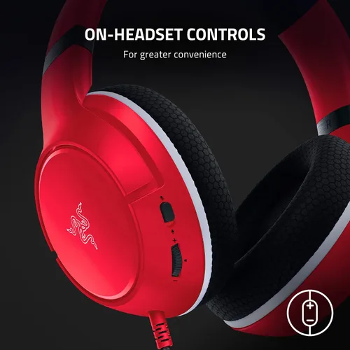 Vista 6 de Razer Kaira X Wired Headset for Xbox Series XS, Xbox One, PC, Mac & Mobile Devices TriForce 50mm Drivers - HyperClear Cardioid Mic - Memory Foam Ear
