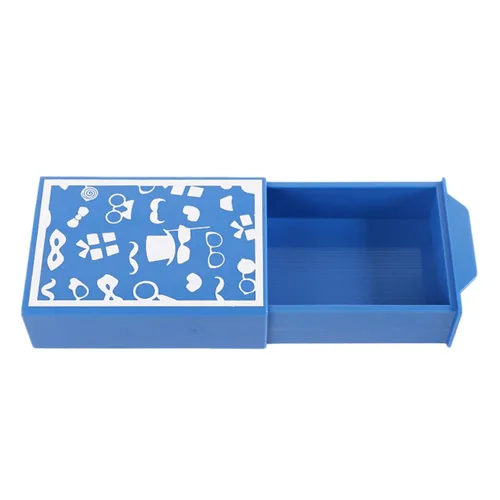 Vista 8 de Truco de caja de cajones Cajas vacías para niños - Maravillosa caja de artículos de producción Caja apareciendo corazón de esponja para niños