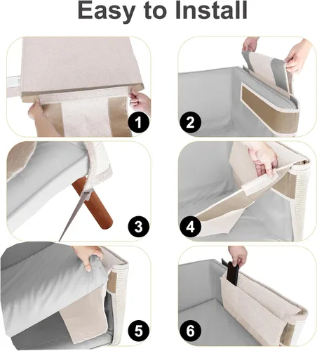Vista 6 de Protector de Sofá contra Arañazos de Gato, 27.6" L*19.6" A Almohadilla Protectora de Muebles contra Arañazos de Gato Protector de Brazo de Sofá