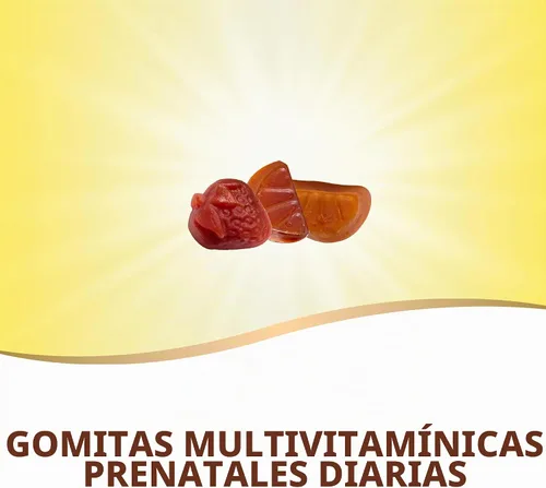 Vista 2 de ¡La manera más natural de estar vivo! Gomitas de vitaminas prenatales