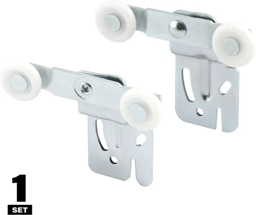 Vista 3 de Prime-Line N 7540 Kit de rodillos tándem para puerta corredera de armario (2 pares)