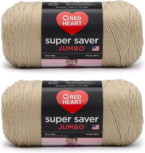 Vista 29 de Red Heart Super Saver Jumbo Ovillo de lana, Amatista