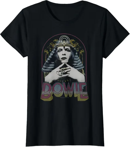 Vista 37 de David Bowie - Camiseta King Tut, Negro