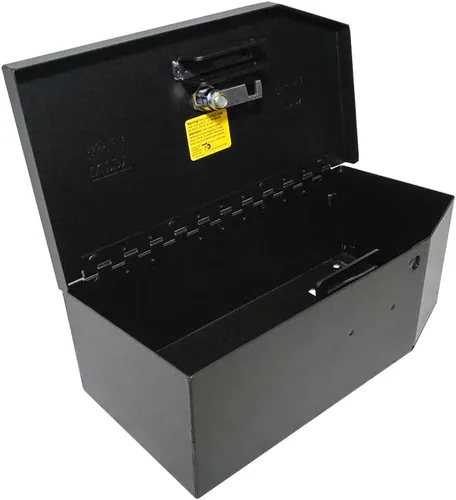Vista 4 de Tuffy Productos de Seguridad - Caja de Seguridad Compacto Bajo el Asiento para Jeep Gladiator 2020-2023 Pry-Guard® locking system, 10-tumbler