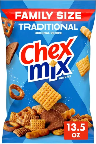 Vista 10 de Traditional Chex Mix, receta original, tamaño familiar, 12.5 oz