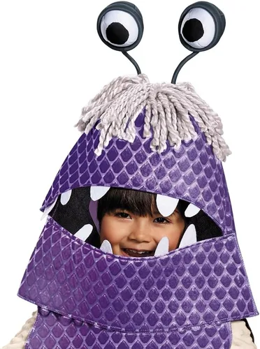 Vista 3 de Disfraz de Monster Inc Boo Deluxe para niños pequeños