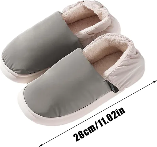 Vista 6 de Pantuflas de calefacción USB, pantuflas eléctricas USB calentadas, pantuflas cálidas alimentadas por batería, pantuflas eléctricas con calor