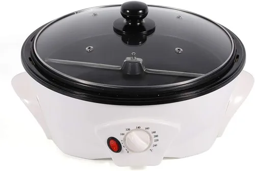 Vista 3 de Tostador de granos de café, tostadora de café 17.64 oz para uso doméstico, tostadora de 32.0-464.0 °F, tostadora de café casero de grano de maní