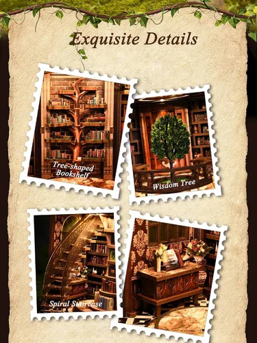 Vista 4 de Rotbakmin - Kit de rincón de libro para adultos, adolescentes, biblioteca de casa en miniatura, casa de muñecas, rompecabezas de madera 3D, edificio