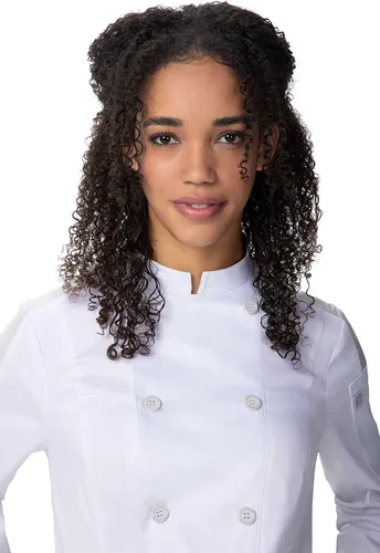 Vista 5 de Chef Works Abrigo de chef Mojave para mujer