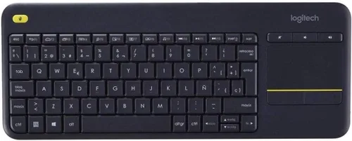Vista 3 de Logitech - Teclado con Touchpad Logitech K400 Plus Negro