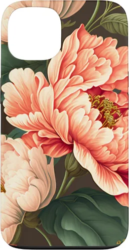 Vista 7 de Vintage Peony Inspired Flower Plant Lover Funny Gardening Case for iPhone 17