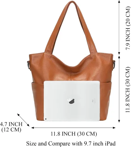Vista 5 de CHERISH KISS Bolsos de cuero y bolsos de mano para mujer