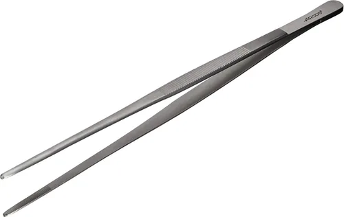 Vista 2 de Arcos Gadgets Profesionales - Pinzas De Chapado - Acero Inoxidable 12" - Color Gris