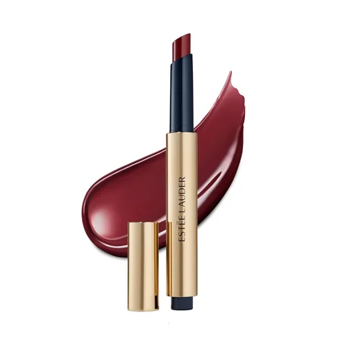 Vista 11 de Estée Lauder Pure Color Melt-On Glosstick para labios Brillo labial voluminizador e hidratante 128 Rubor derretido - Un nude rosado con matices