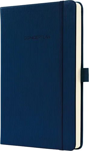 Vista 26 de Sigel Cuaderno CO120 CONCEPTUM®, negro, Tapa dura, liso con hoja guía rayada, aprox. A5, con numerosas características