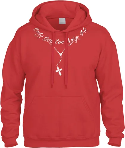 Vista 3 de Cybertela Sudadera con capucha con capucha Only God Can Judge Me Negro