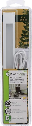 Vista 6 de Good Earth Lighting UC1139-WHG-12LF0-G Barra de enchufe LED de 12 pulgadas, sin conexión, color blanco