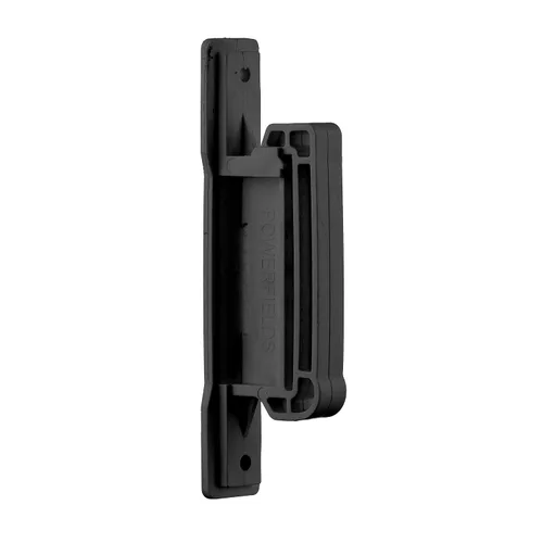 Vista 3 de Aislador de cinta de poste de 25 piezas, aislante eléctrico de sujeción de alambre para cerca, accesorios de esgrima, negro High-Tensile Wire