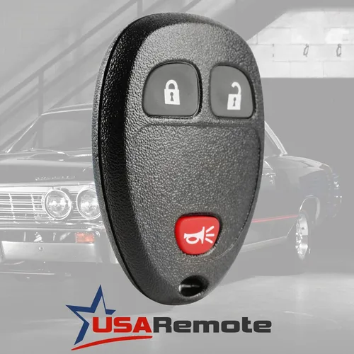 Vista 3 de Llavero de control remoto de entrada sin llave compatible con Chevy Silverado Traverse Avalanche Equinox Express/GMC Acadia Savana Sierra/Pontiac