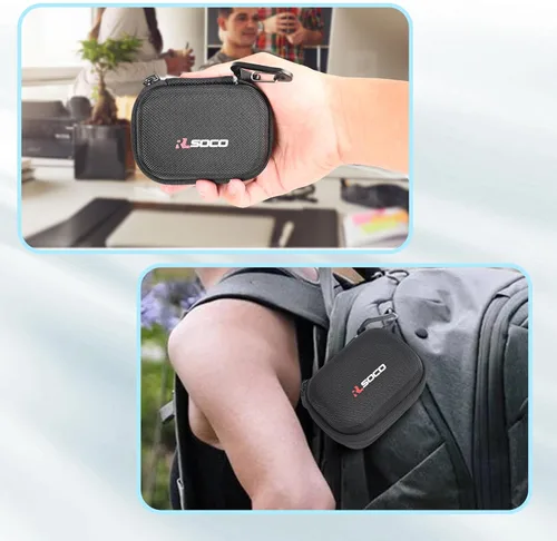 Vista 6 de RLSOCO Funda para JBL Endurance Peak 3 a prueba de polvo y agua (IP68) auriculares activos inalámbricos (sólo funda)