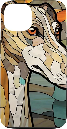 Vista 7 de Carcasa para iPhone 11 Pro Greyhound Dog
