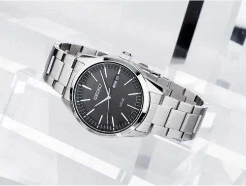 Vista 2 de Seiko Men's Quartz Watch Stainless Steel with Stainless Steel Strap