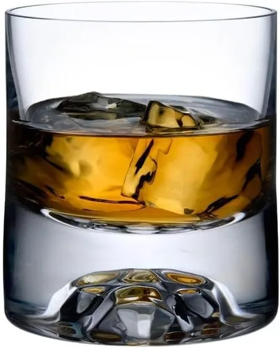 Vista 10 de NUDE GLASS NUDE - Juego de 4 vasos de whisky Hemingway de 11.25 onzas, sin plomo, cristal anticuado