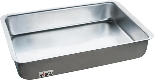 Vista 4 de EISCO Bandeja de disección, 10" x 7" - Sin cera - Aluminio