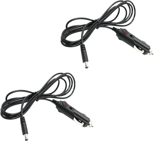 Vista 7 de Adaptador de Carga de Coche de 12V, Enchufe Macho para Encendedor de Cigarrillos de Coche a Conector DC, Cable de Alimentación Compatible