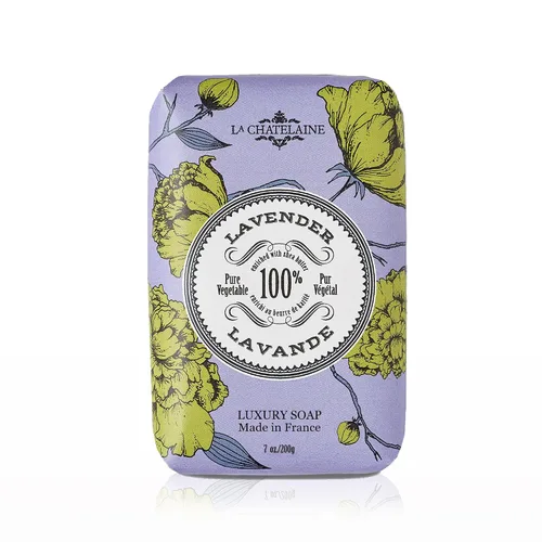 Vista 11 de La Chatelaine Jabón en barra de lujo Fórmula de karité natural (karité, 7 onzas)