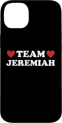 Vista 15 de Team Jeremiah I Love Jeremiah I Heart Jeremiah Case for iPhone 17