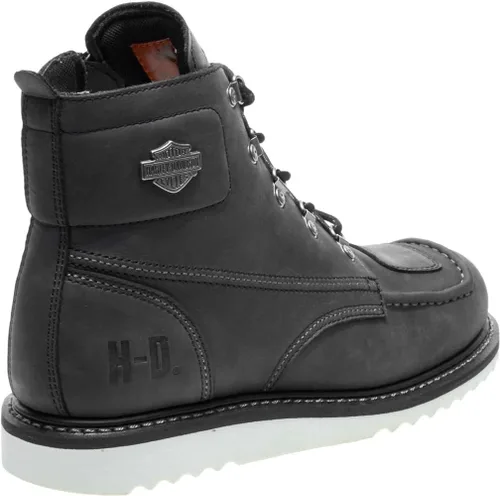 Vista 3 de Harley-Davidson Botas de cuña de cuero Hagerman para hombre