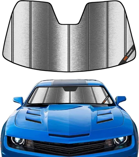 Vista 18 de Protección de Parabrisa Pigenius para Chevrolet Camaro Coupe 2010-2015 - Protección Solar