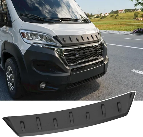 Vista 16 de powoq Deflector de capó compatible con Jeep Wrangler JK 2007-2018