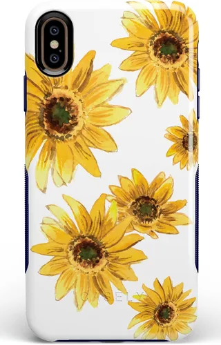 Vista 13 de Casely Funda para iPhone Xs Max Funda con estampado de festival (solo buenas vibraciones)