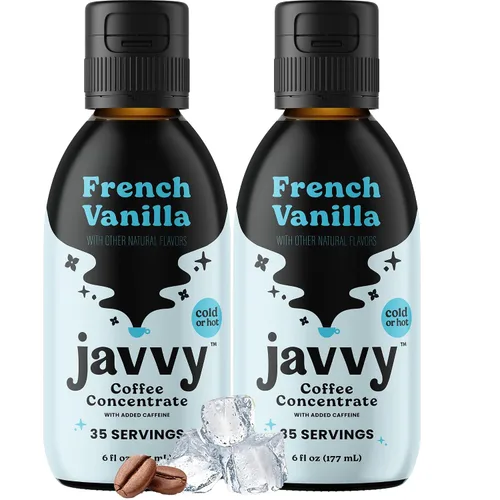 Vista 18 de Javy Coffee Concentrado - Café frío preparado, perfecto para café helado instantáneo, café frío y café caliente, paquete de 2 - Original descafeinado
